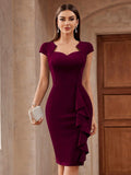 VESTIDO AMELIA | ELEGANCIA MIDI CON VOLANTES