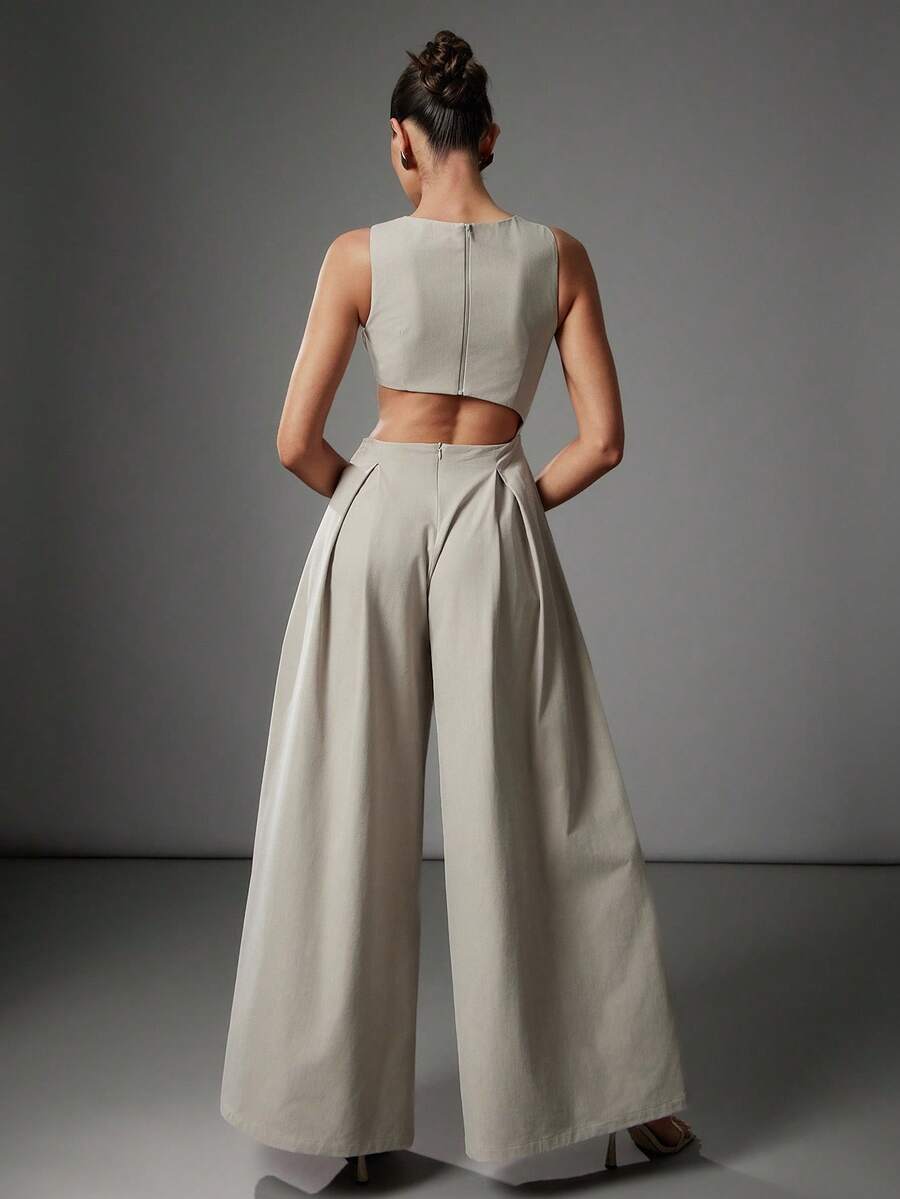MONO ALMA | ELEGANCIA MODERNA DE PIERNA ANCHA