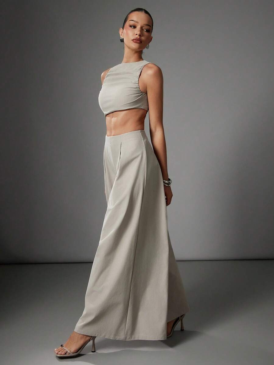 MONO ALMA | ELEGANCIA MODERNA DE PIERNA ANCHA