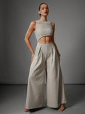 MONO ALMA | ELEGANCIA MODERNA DE PIERNA ANCHA