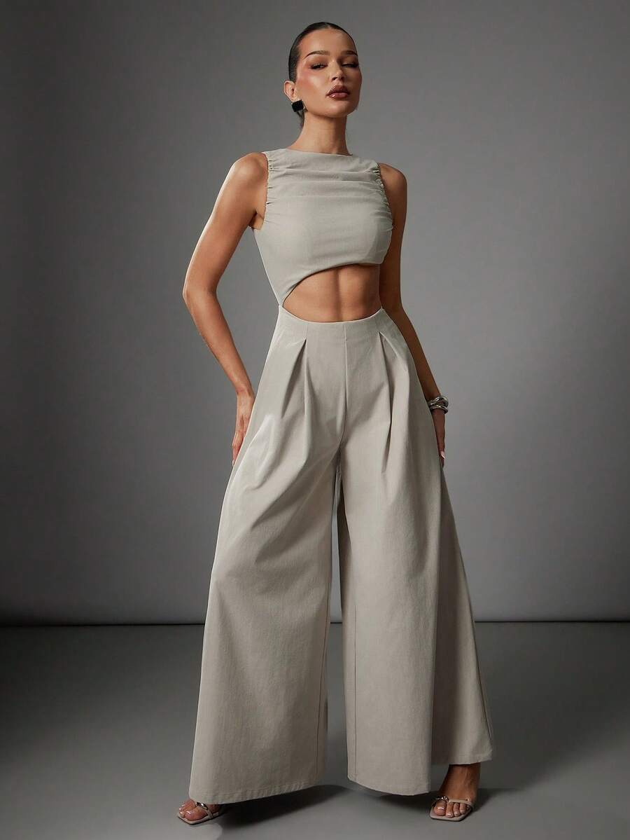 MONO ALMA | ELEGANCIA MODERNA DE PIERNA ANCHA