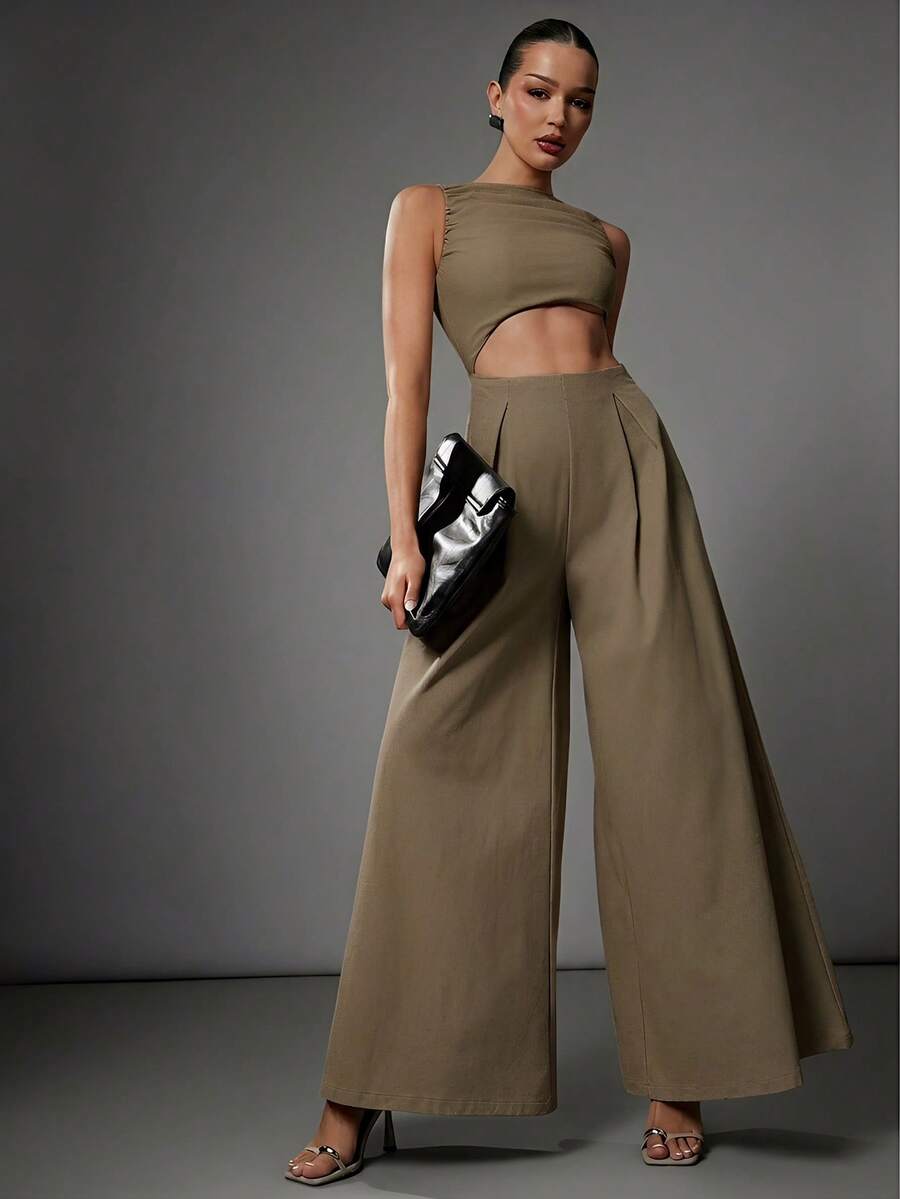 MONO ALMA | ELEGANCIA MODERNA DE PIERNA ANCHA