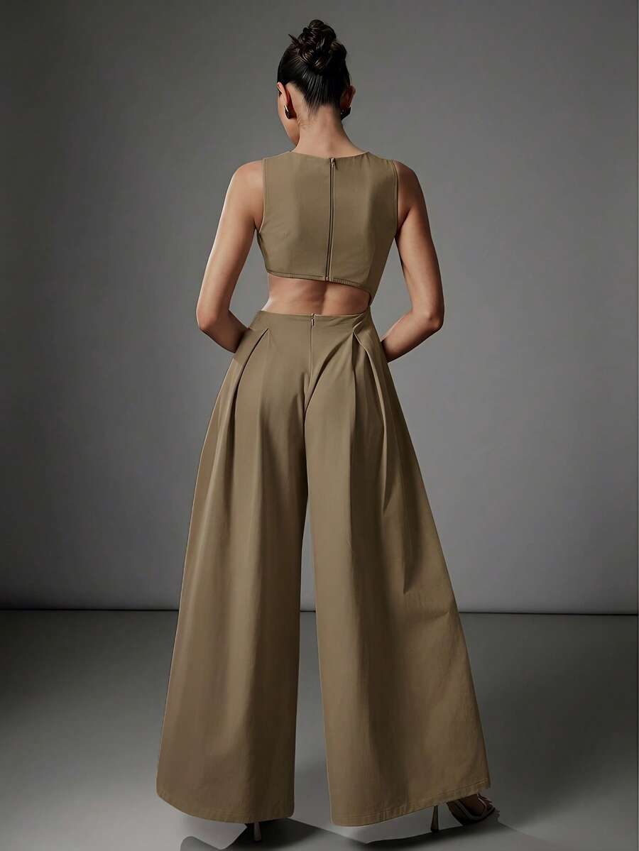 MONO ALMA | ELEGANCIA MODERNA DE PIERNA ANCHA