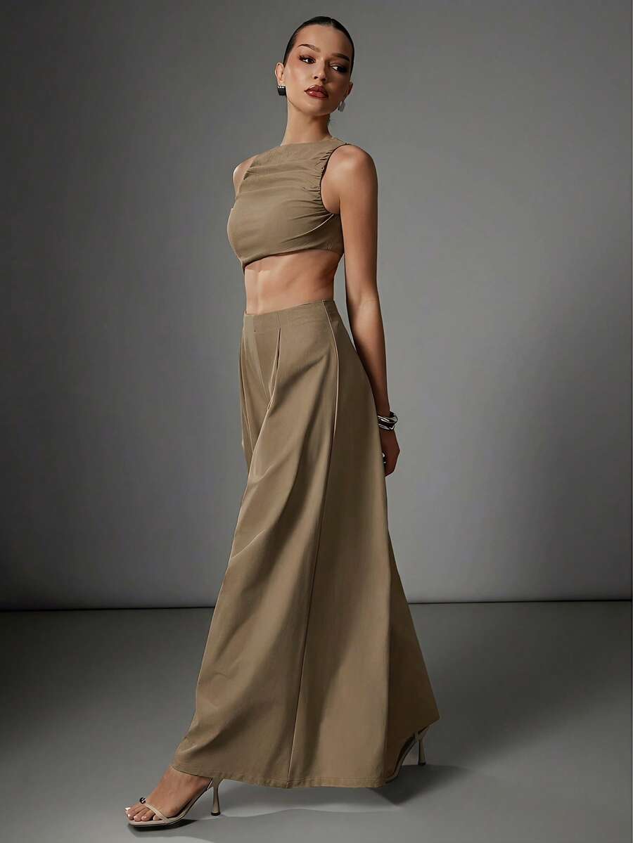 MONO ALMA | ELEGANCIA MODERNA DE PIERNA ANCHA