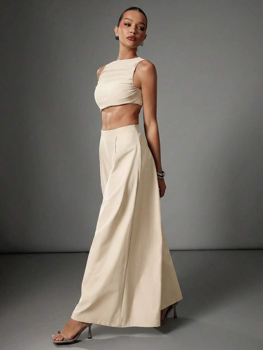 MONO ALMA | ELEGANCIA MODERNA DE PIERNA ANCHA