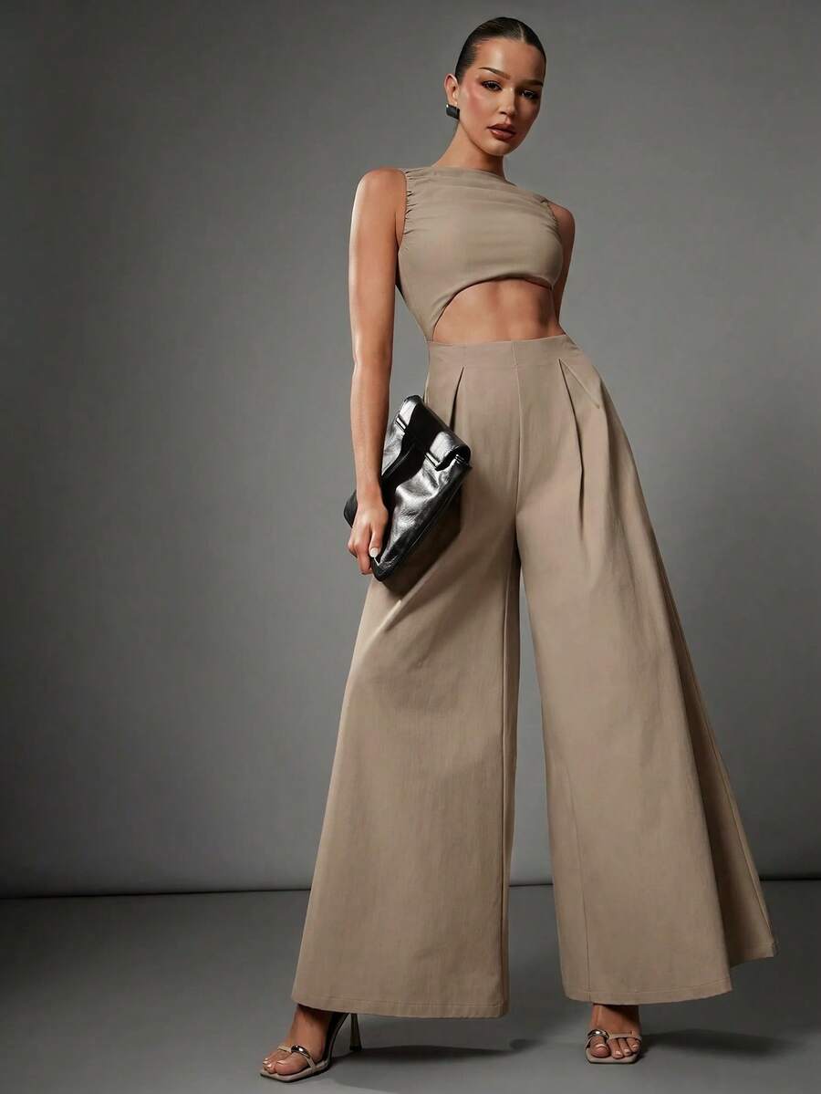MONO ALMA | ELEGANCIA MODERNA DE PIERNA ANCHA