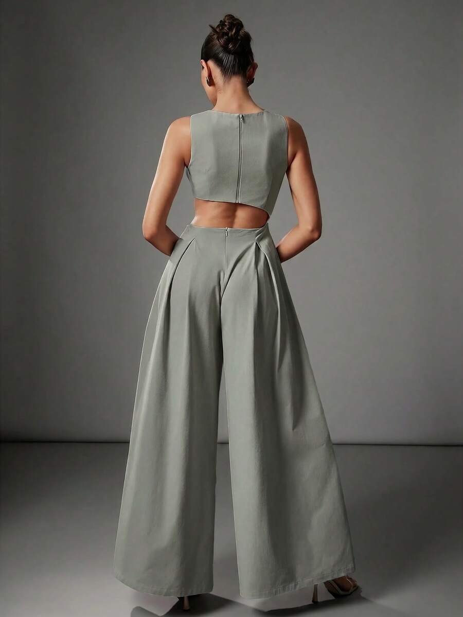 MONO ALMA | ELEGANCIA MODERNA DE PIERNA ANCHA