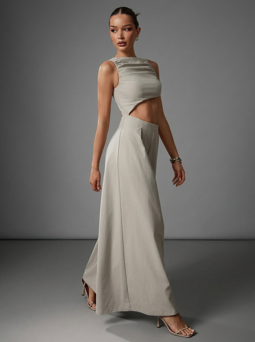 MONO ALMA | ELEGANCIA MODERNA DE PIERNA ANCHA