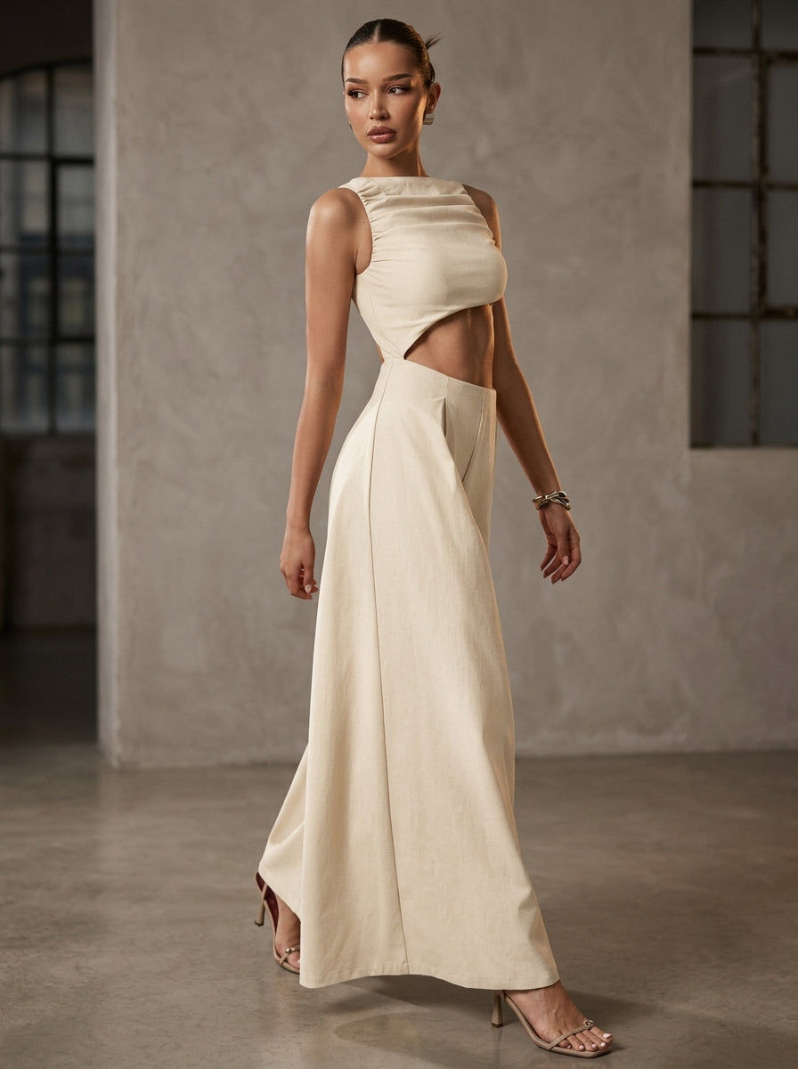 MONO ALMA | ELEGANCIA MODERNA DE PIERNA ANCHA