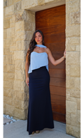 MARTINA | CONJUNTO ELEGANTE DE TOP Y FALDA LARGA