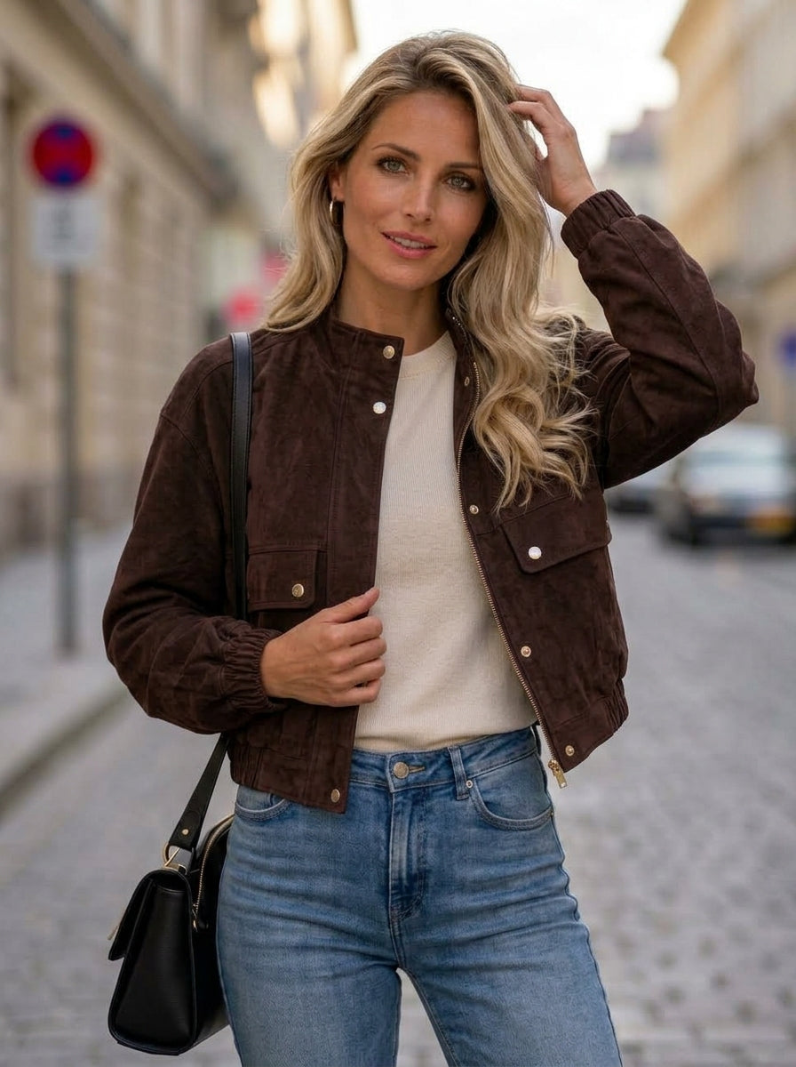 MELINA | CHAQUETA DE PIEL