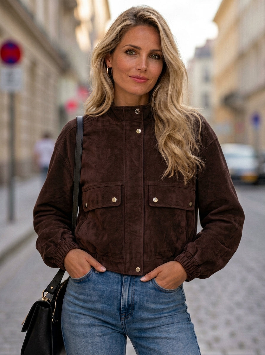 MELINA | CHAQUETA DE PIEL