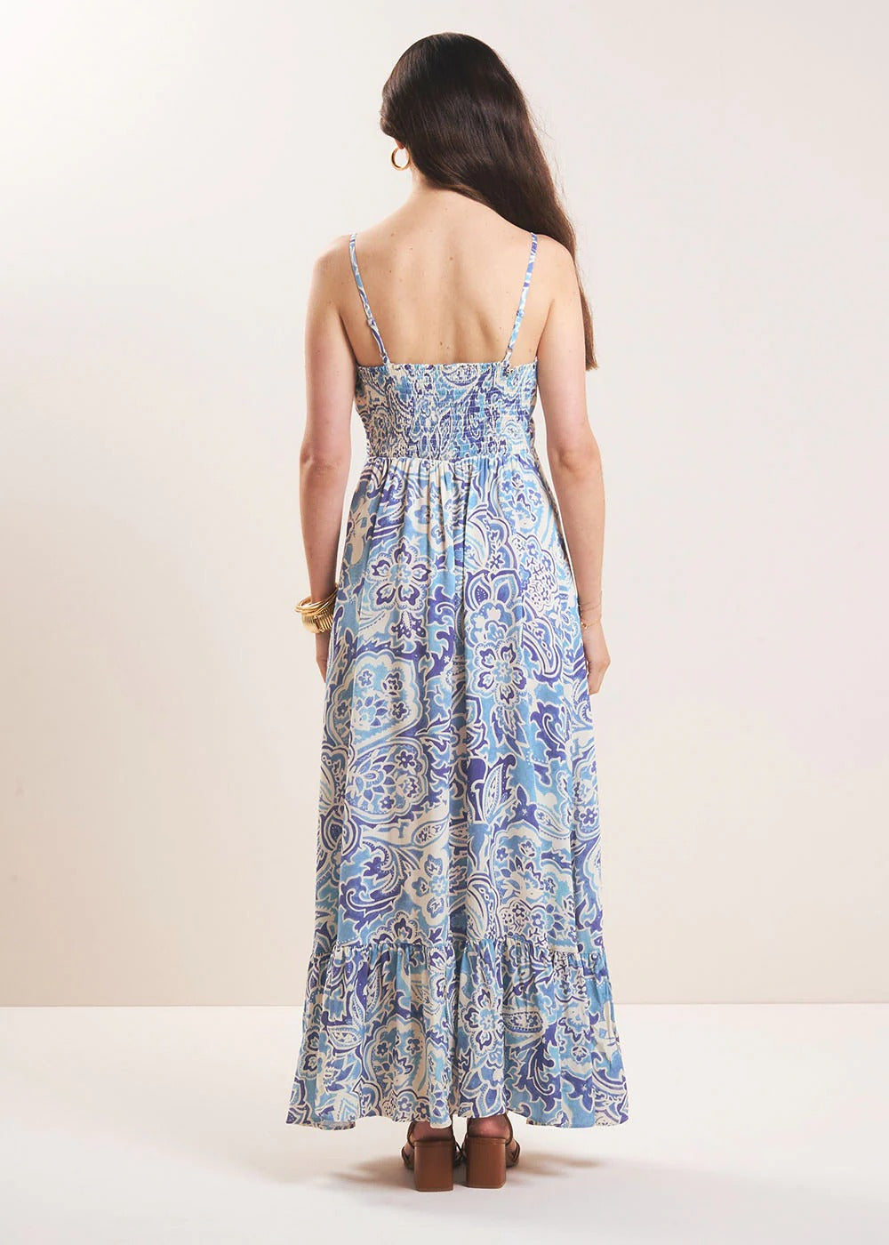 Vestido Azulejo Maxi
