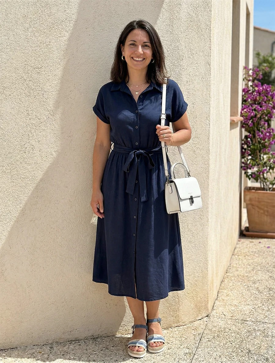 vestido verano negro