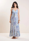 Vestido Azulejo Maxi